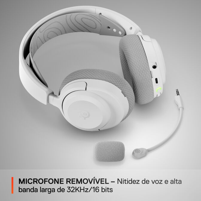 Steelseries Arctis Nova 3P Auriculares Inal&aacute;mbrico Diadema M&uacute;sica/uso diario Bluetooth Blanco image number 7