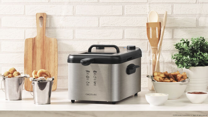 Freidora El&eacute;ctrica Cecotec CleanFry Infinity 3000 Full Inox image number 7