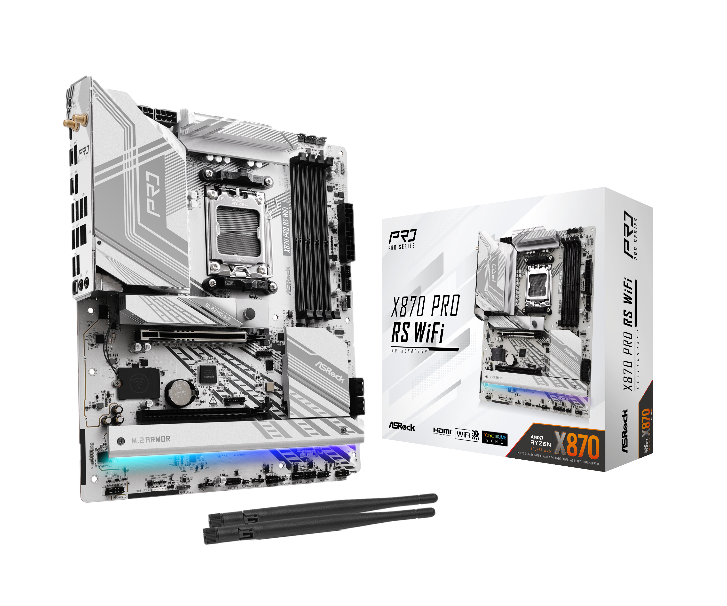 Placa Base ASRock X870 Pro RS WiFi