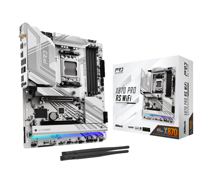 Placa Base ASRock X870 Pro RS WiFi image number 0