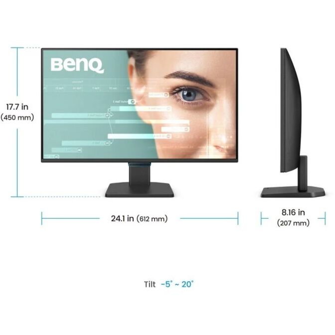 Monitor BenQ 23.8" GW2790C IPS FHD 144Hz 5ms Eye Care image number 1
