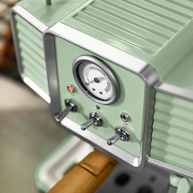 Cafetera Expresso Cecotec Vintage 20 Tradizionale Oliva image number 6