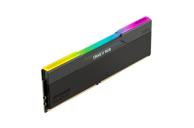 KLEVV Kit 32GB (2 x 16GB) DDR5 CRAS V 6000MHz CL28 RGB Obsidian Black (Intel XMP/AMD Expo) image number 5