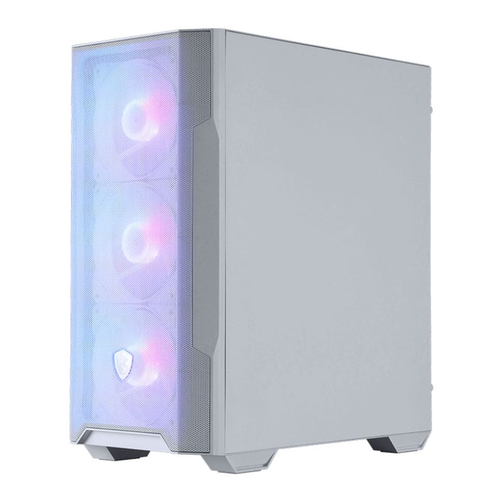 Torre Micro-ATX MSI MAG Forge M100R RGB Blanco image number 3