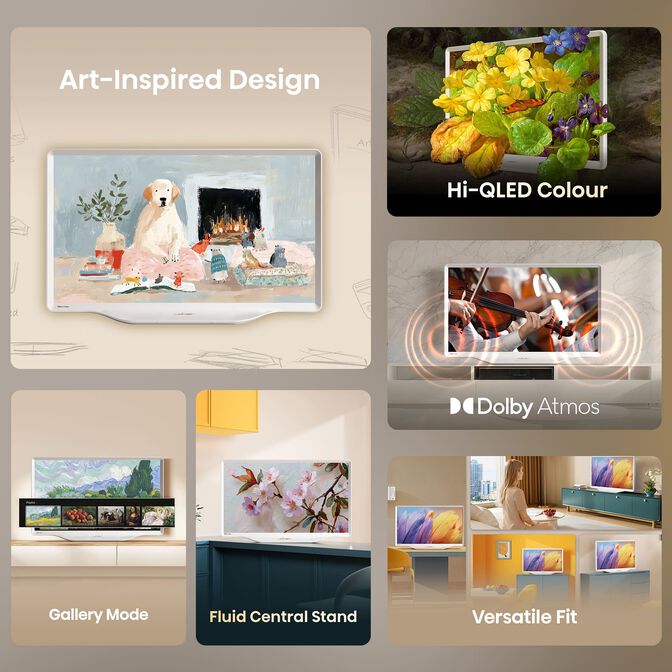 Televisor Hisense 32S5Q 32" QLED Full HD VIDAA image number 3