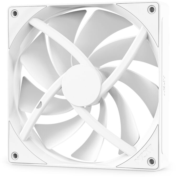 Ventilador NZXT F140 Q QUIET AIRFLOW V2 140mm - Single Pack Blancas image number 4