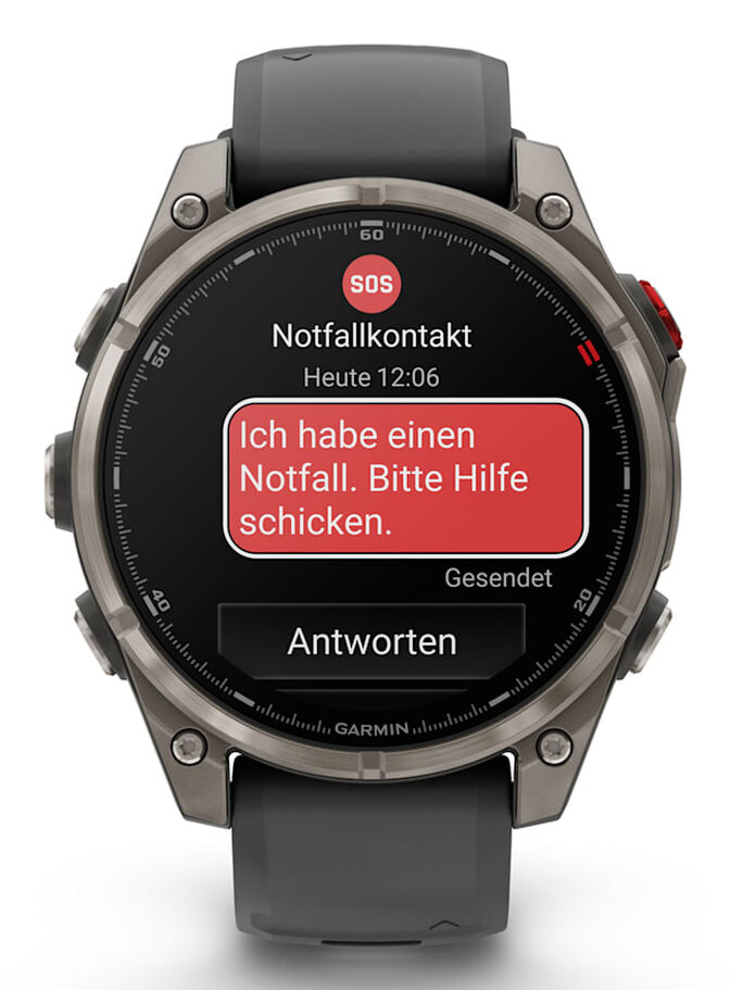Smartwatch Garmin Fenix 8 Pro AMOLED 47mm Cinzento image number 1