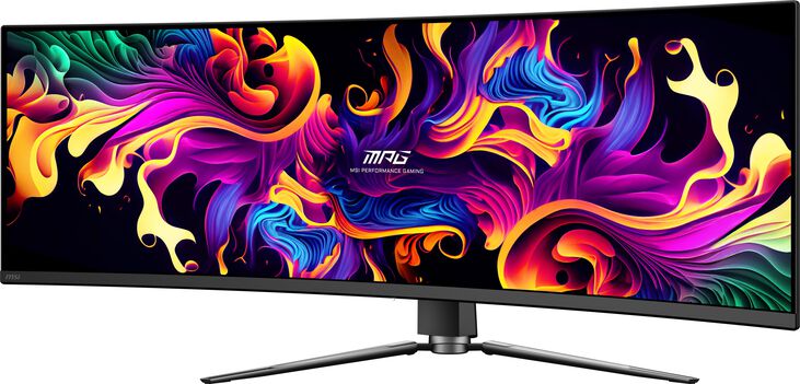 Monitor Curvo MSI MPG 491CQPX QD-OLED 49" DQHD 240Hz USB-C image number 1