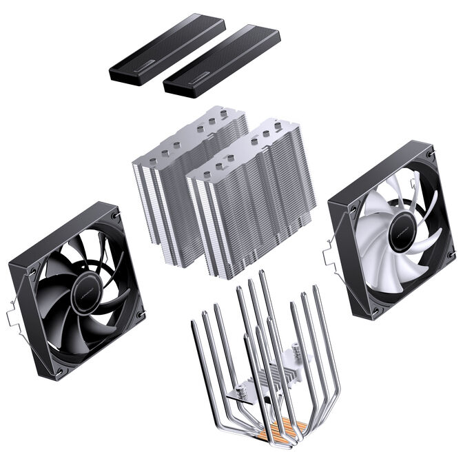 Ventilador CPU Jonsbo CB80 ARGB Negro - 120mm image number 12