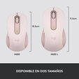 Rat&oacute;n Logitech Signature M650 Wireless Rosa image number null