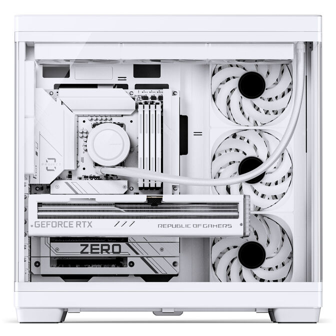 Caja ATX Jonsbo TK-4 Vidrio Tempelado Blanco image number 8