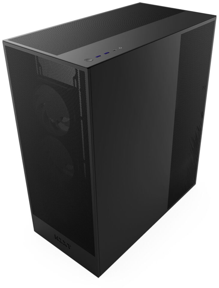 Torre ATX NZXT H7 Flow RGB Negro Vidro Temperado image number 3