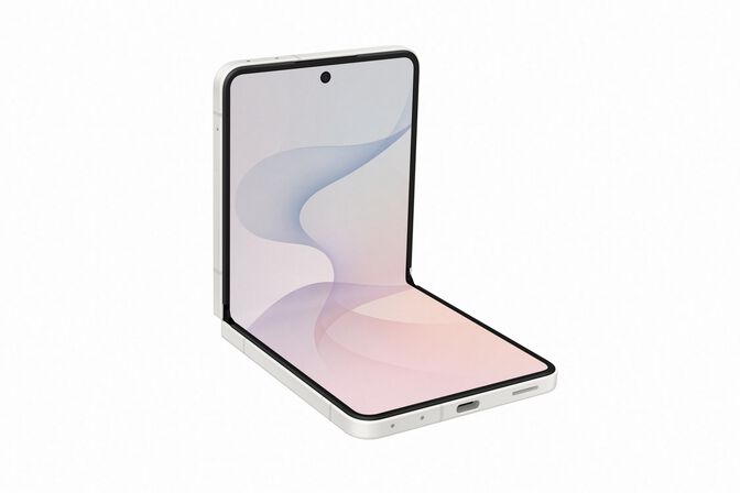 Smartphone Samsung Galaxy Z Flip 8 5G 6.9" (12 /256GB) 120Hz Creme image number 1