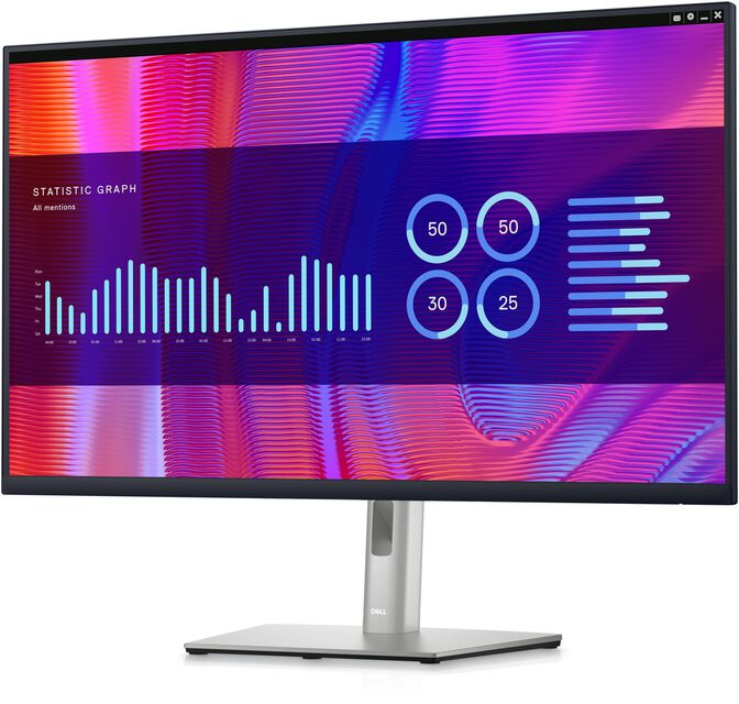 Monitor Dell P Series 31.5" P3223DE IPS QHD 60Hz 5ms USB-C (90W) image number 2