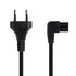 Cable de Alimentación 90º NanoCable CEE7/16/M-C7/H 1.8m Negro image number null