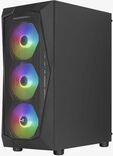 Caja ATX Aerocool Falcon ARGB Vidrio Templado Negro image number null
