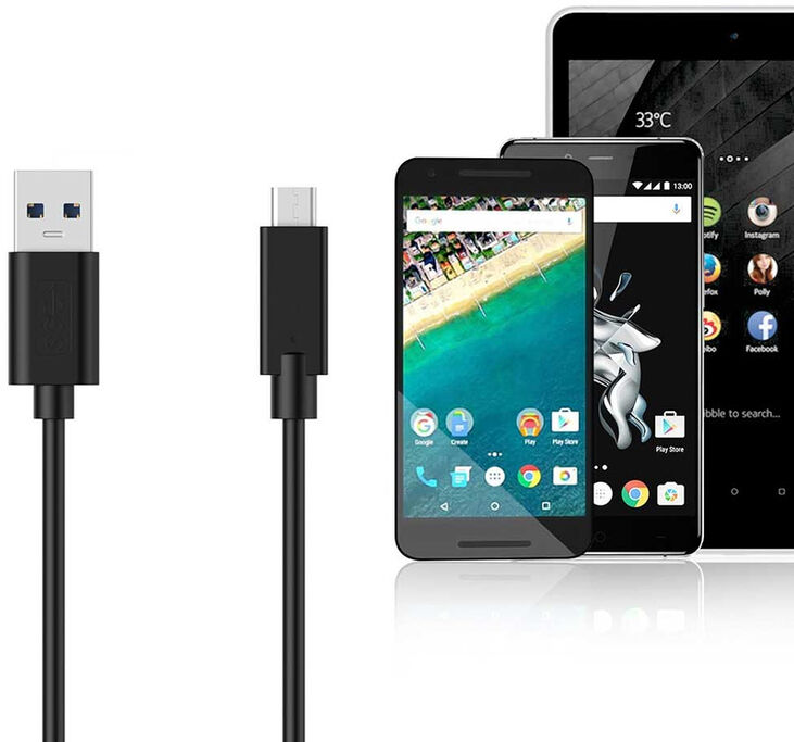Cable USB 3.1 Gen1 5Gbps 3A, USB-C/M-A/M, Negro, AWG28, 1.8 M image number 3
