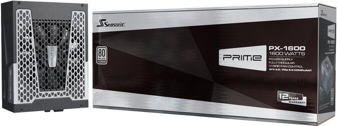 Fuente Modular Seasonic PRIME PX 1600W 80+ Platinum ATX3.0 image number 9