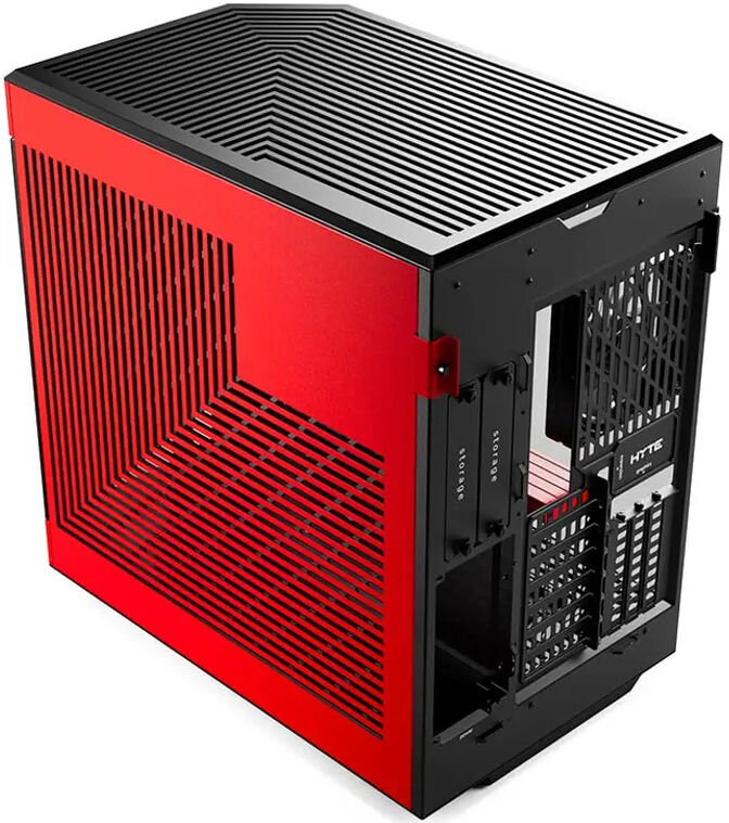 Caja ATX Hyte Y60 Vidrio Templado Negro/Rojo image number 6