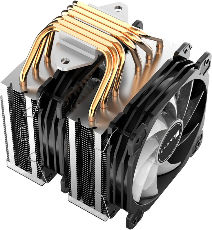 Ventilador CPU Jonsbo CR-2000GT ARGB Negro - 2x 120mm image number 5