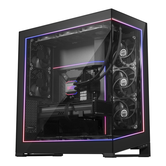 Premium DRGB Kit Phanteks NV9 + Power Hub Negro image number 1