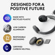 Headset Logitech Zone Wireless 2 Teams Bluetooth ANC Grafite image number null