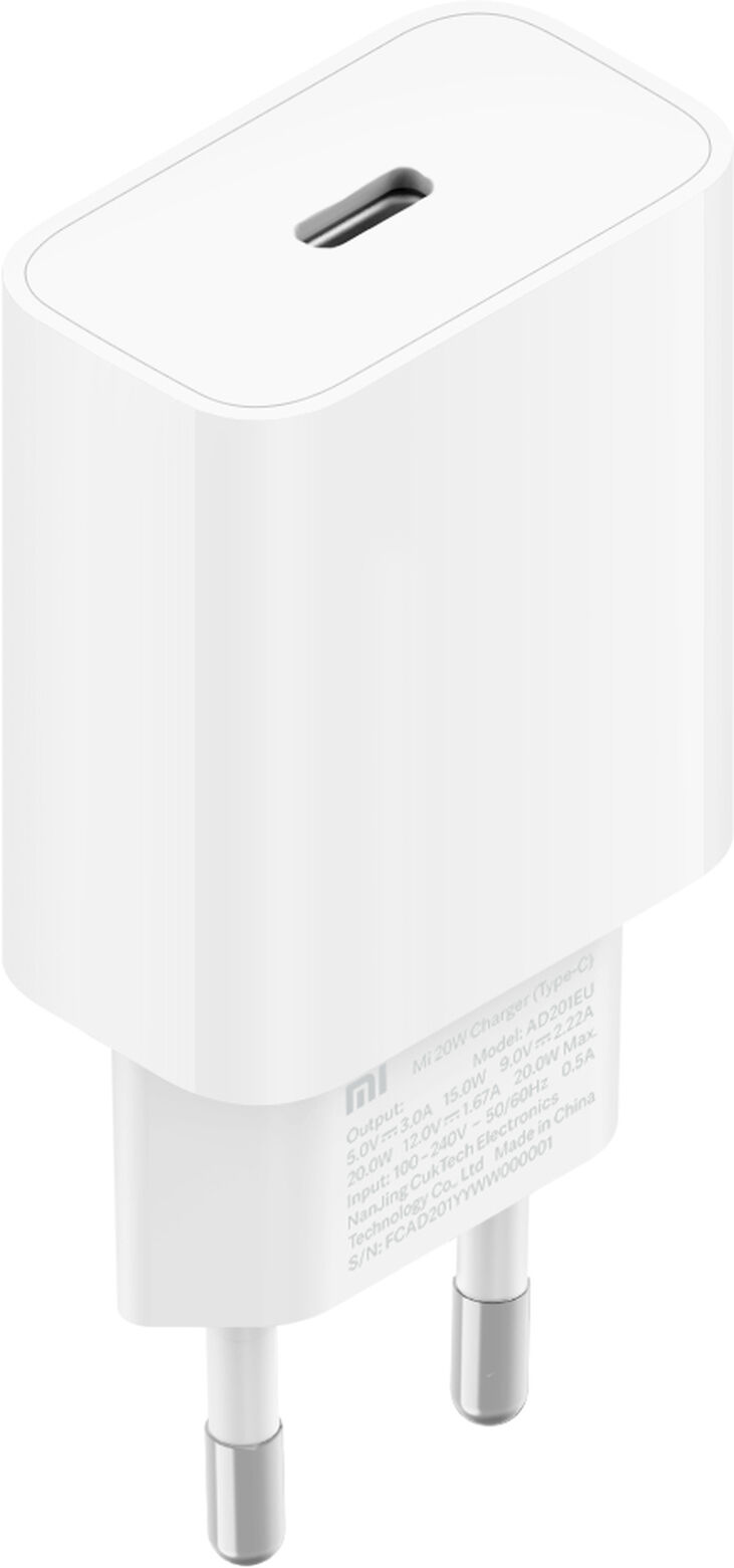 Cargador Xiaomi Mi 20W EU Blanco image number 0