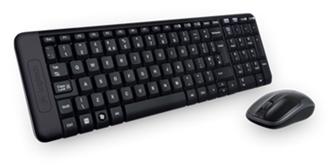 Teclado + Rat&oacute;n Logitech MK220 Desktop Wireless (PT) image number 0