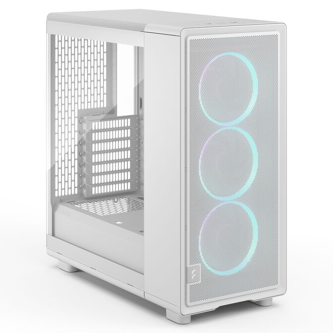 Torre ATX Fractal Design Epoch White Tempered Glass RGB Light Tint image number 1