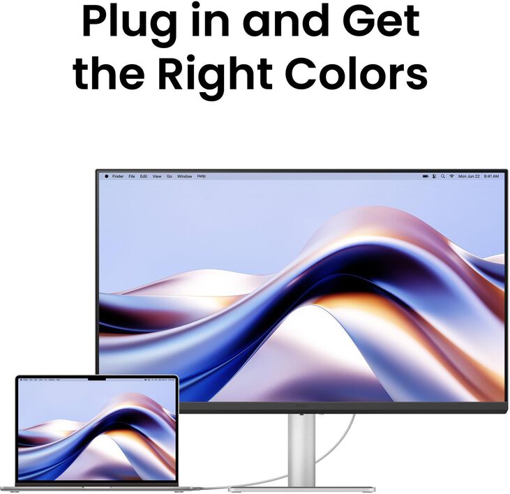 Monitor BenQ MacBook 27" MA270U IPS 4K 60Hz P3 MacBook Pro e MacBook Air USB-C (90W) Display HDR400 image number 6