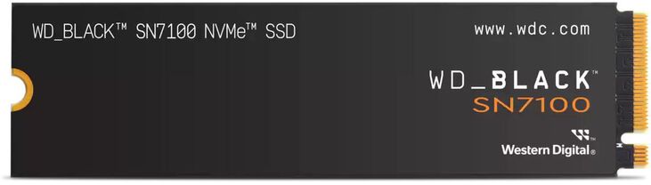 Disco SSD Western Digital Black SN7100 1TB Gen4 M.2 NVMe (7250/6900MB/s) image number 1