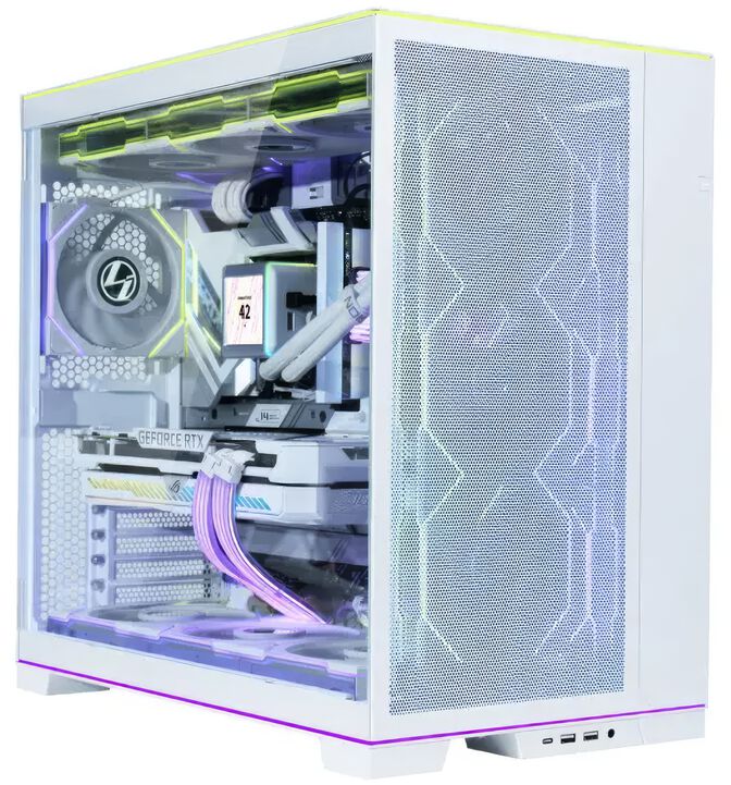 Panel Frontal en Mesh Opcional para Lian Li O11 Dynamic Evo RGB Blanco image number 2