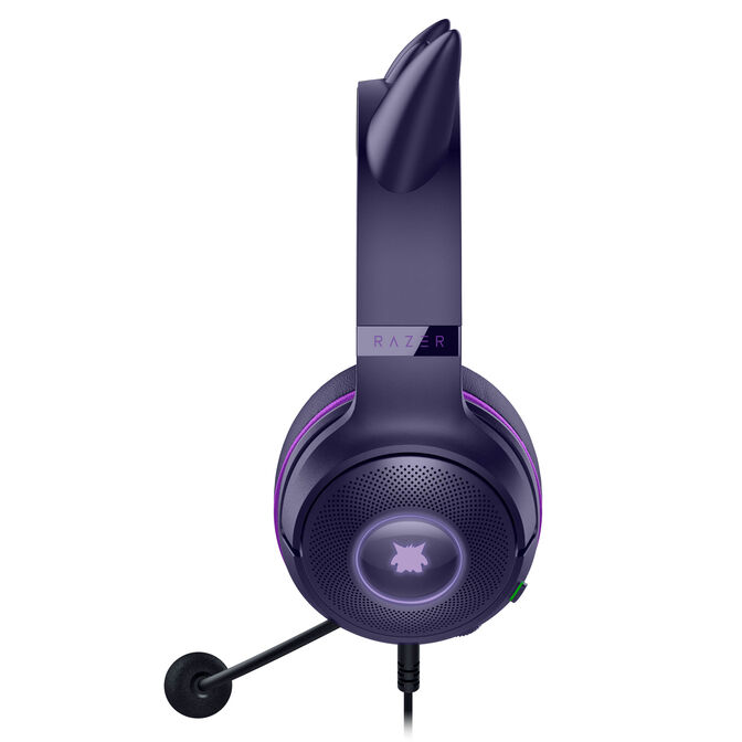 Auriculares Razer Kraken Kitty V2 Pok&eacute;mon Gengar Ed. image number 2