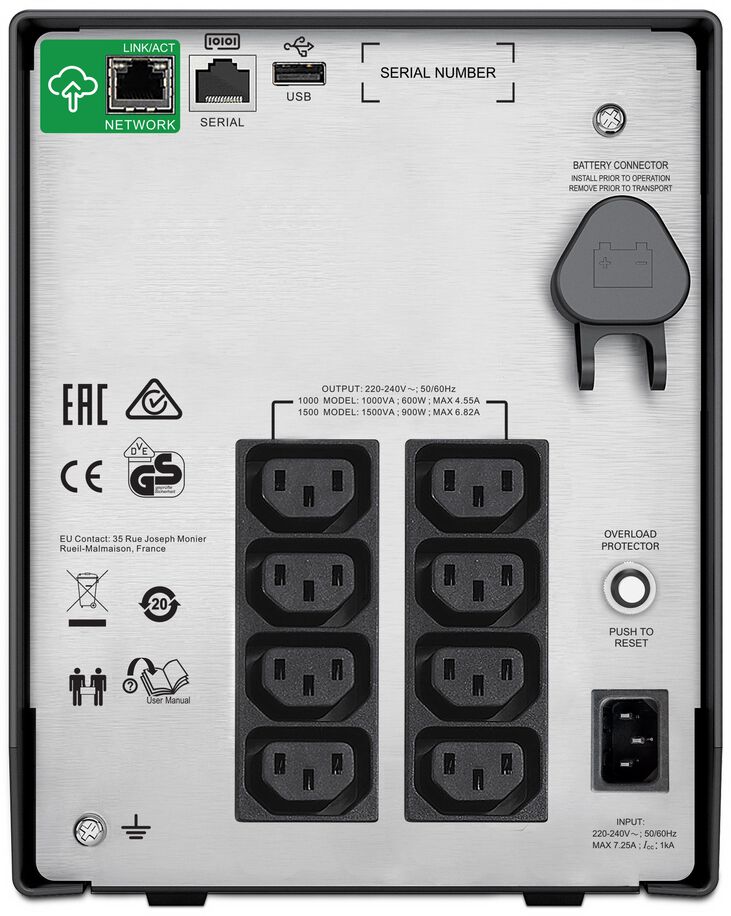 UPS APC Smart-UPS C 1500VA LCD 230V con SmartConnect image number 1