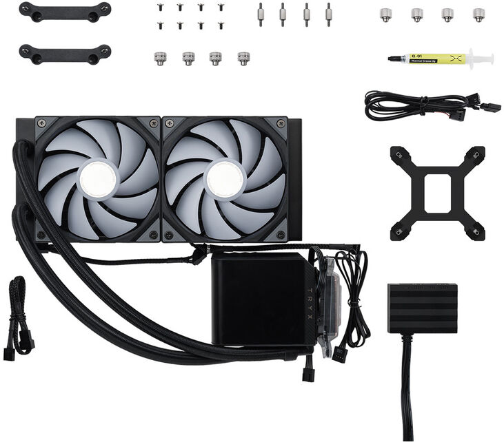 Water Cooler CPU TRYX Panorama 240 ARGB Negro image number 3