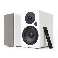 Colunas Hi-Fi Vulkkano A5 ARC MKII 100W Bluetooth HDMI ARC Brancas