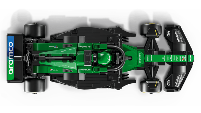 LEGO Speed Champions: Coche de Carreras Aston Martin Aramco F1 AMR24, 269 Piezas (77245) image number 3
