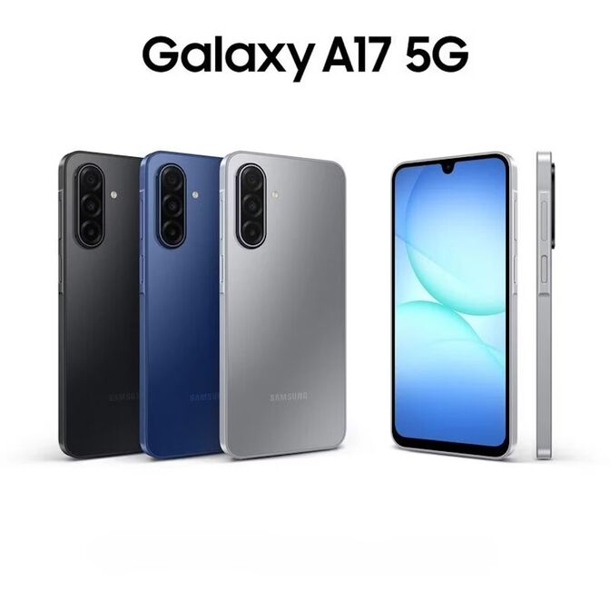 Smartphone Samsung Galaxy A17 5G 6.7" (8 / 256GB) 90Hz Gris image number 1
