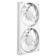 Ventilador NZXT F280 RGB Core Single-Frame Blancas - Duplo Vent&iacute;lador 140mm (280mm) image number null