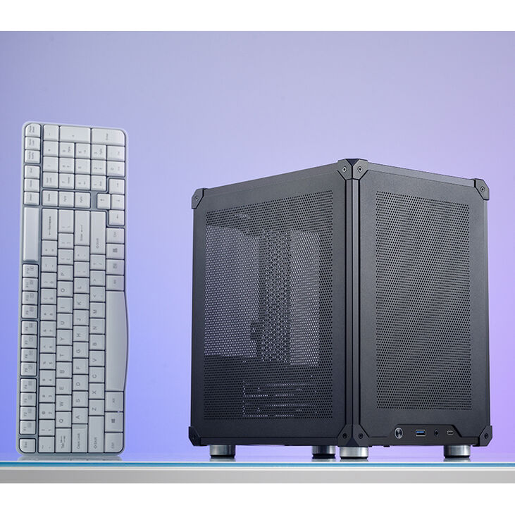 Caja Micro-ATX Jonsbo C6 Negro image number 2