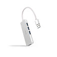 Hub Nanocable USB 3.0 4xUSB3.0. USB-A/M-USB 3.0/H ALUMINIO 18CM image number null