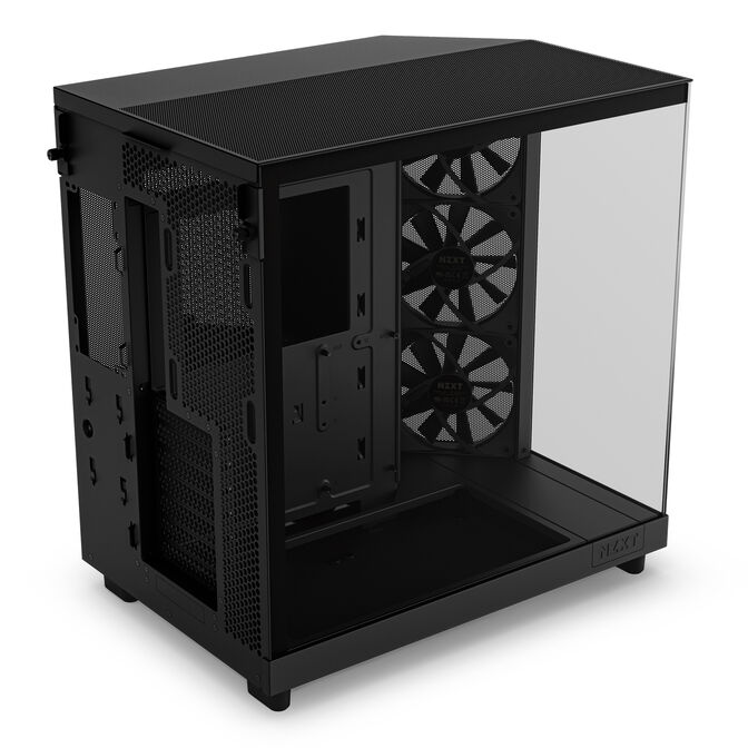 Torre ATX NZXT H6 Flow Negro Cristal Templado image number 2
