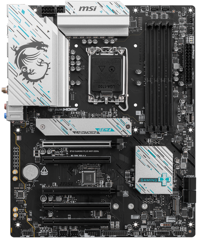 Motherboard MSI B760 GAMING PLUS WiFi DDR4 image number 1