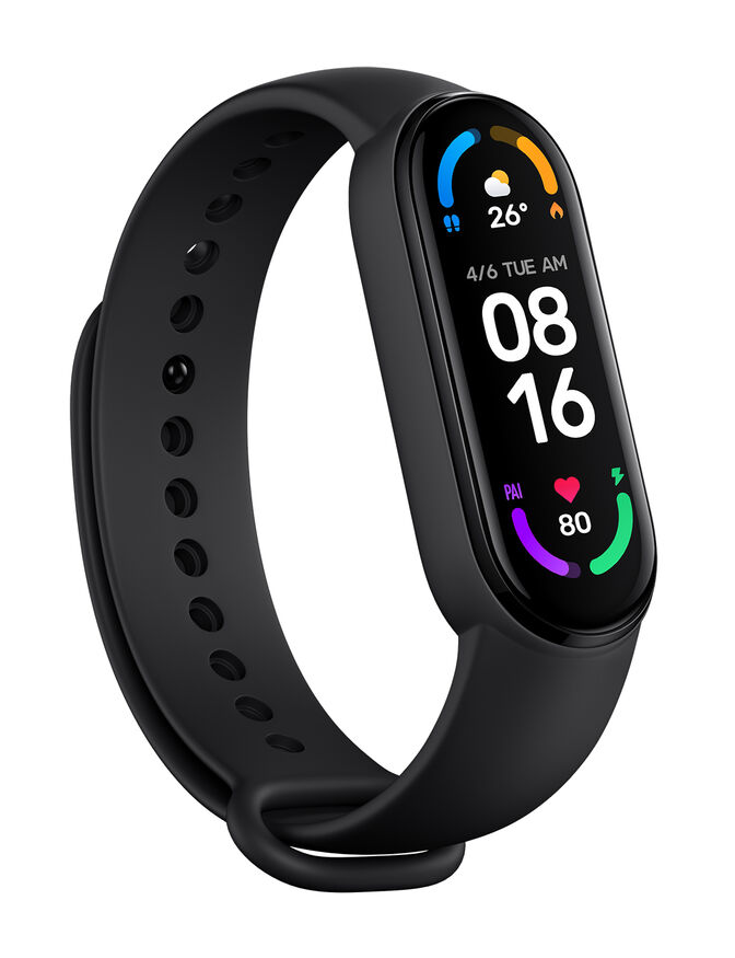 Pulseira de Atividade Xiaomi Mi Smart Band 6 Preta image number 2