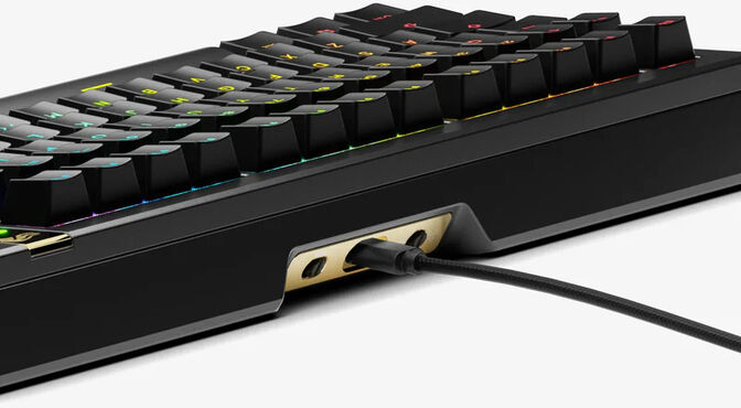 Teclado Mec&acirc;nico Glorious GMMK 3 Pro HE 75% Negro - Fox HE Switch (US) image number 2