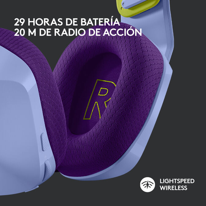 Auriculares Logitech G733 RGB Lightspeed Wireless Lila image number 18