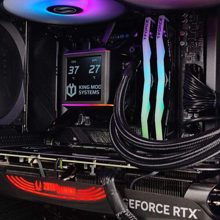 Ordenador King Mod Limited-PC Ryzen 7 9700X 32GB DDR5 1TB RTX 4070 Ti SUPER WiFi W11 image number 6