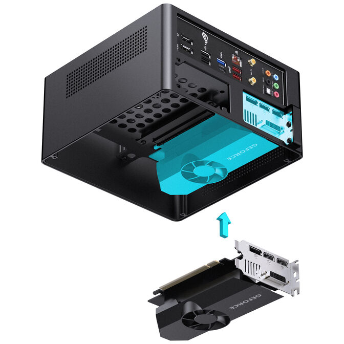 Caja Mini-ITX Jonsbo NV10 Negro image number 14