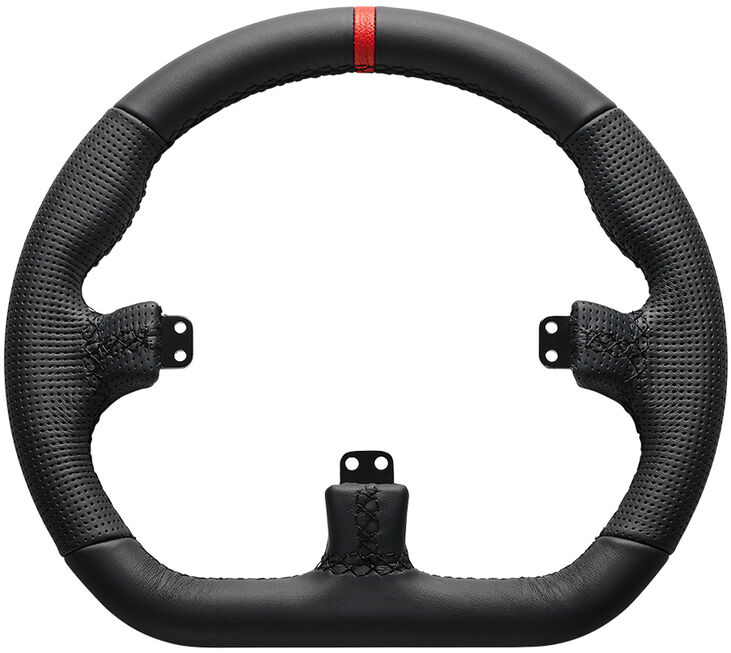 Asetek SimSports GT Rim - Closed D, Leder - schwarz image number 2