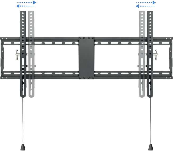 Soporte de Pared Tooq Tilt 43" a 90" 49mm Max. 70kg Negro image number 0